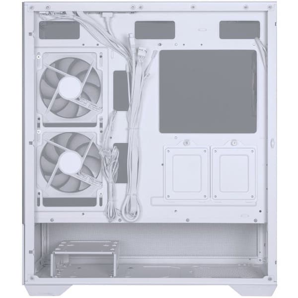 Strømforsyningsfri kabinet - BITFENIX CETO Basic - Mellemtårn - ATX-format - Hvid
