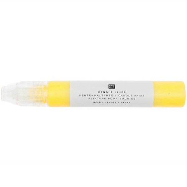 Voksfarve 30 ml Gul Gul