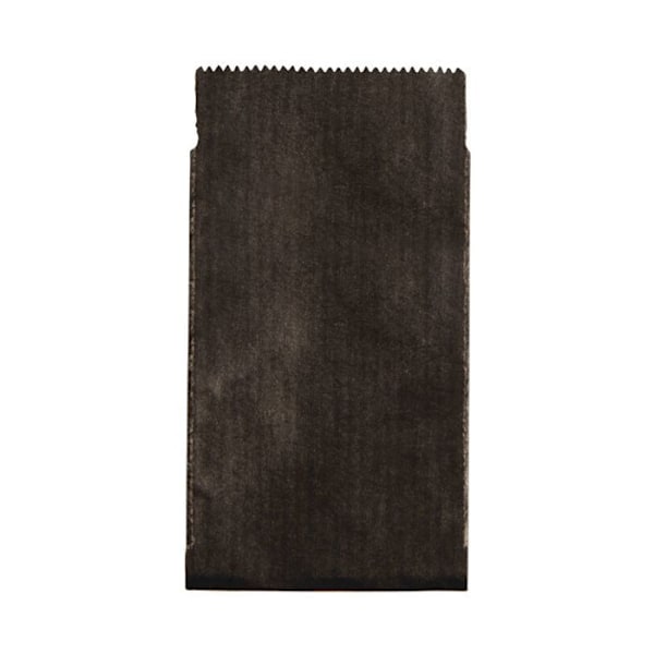 Dekorativ papirpose - Gave - Godbidder - Sort - 6 x 4,5 cm Svart