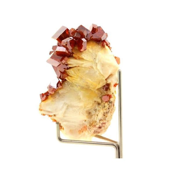 Sten og mineraler. Vanadinit. 250,0 ct. Mibladen Mining District, Midelt, Marokko.