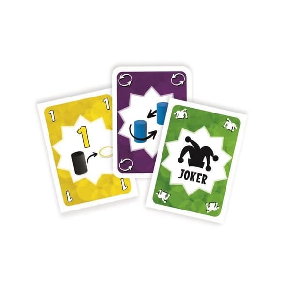 CLEMENTONI - Tac-Tik, brädspel 6 färger