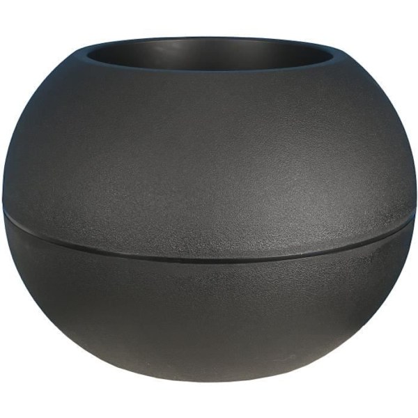 RIVIERA - Boule urtepotte - D50 - sort Svart