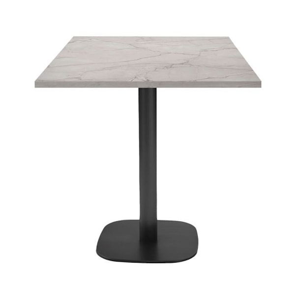 Bord 70 x 70 cm - Rund yule marmor model Beige