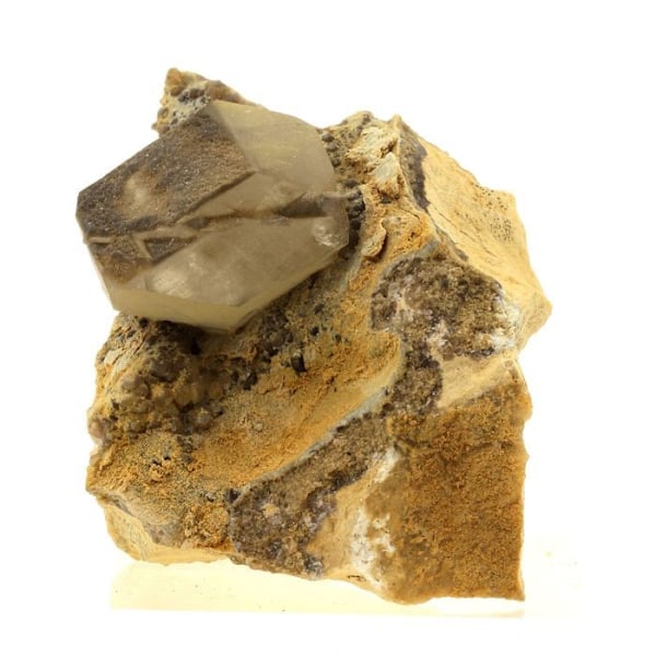 Sten og mineraler. Calcit. 683,0 ct. Lodève, Hérault, Occitanie, Frankrig.