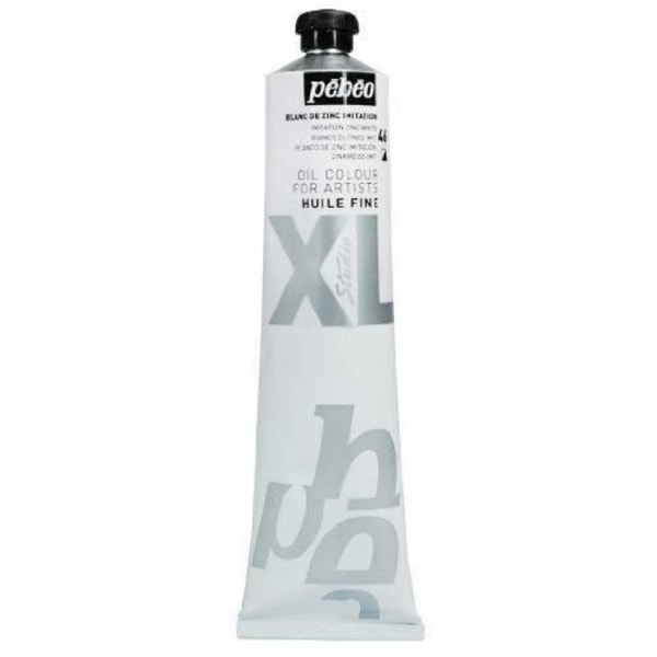 Pébéo 200046 Fine Arts Fine Oil Studio XL 1 Tube jäljitelmä sinkkivalkoinen 200 ml