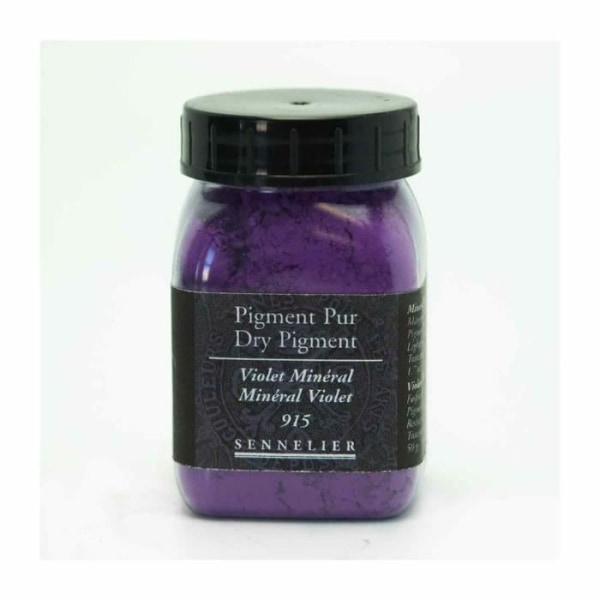 Pigment til fremstilling af maling - 50 g potte - Mineralviolet