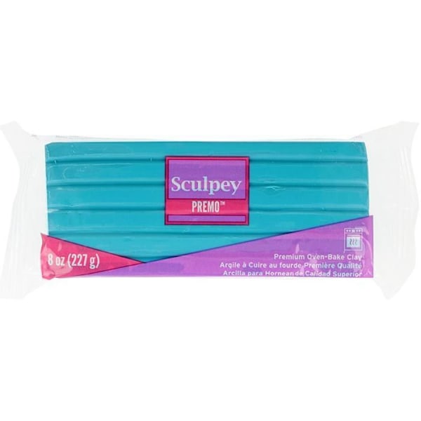 Pâte polymère Sculpey 227 g - turquoise Turkos