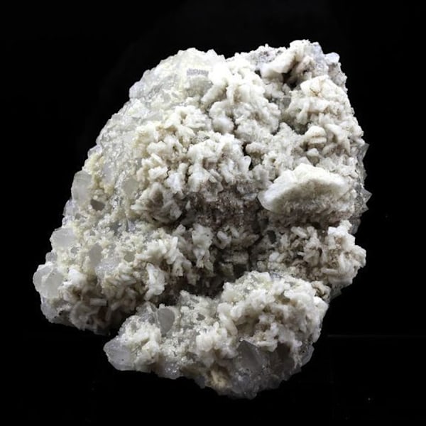 Sten og mineraler. Baryt + Fluorit + Kvarts + Sphalerit. 1320,0 øre. Fontsante, Var, Frankrig.