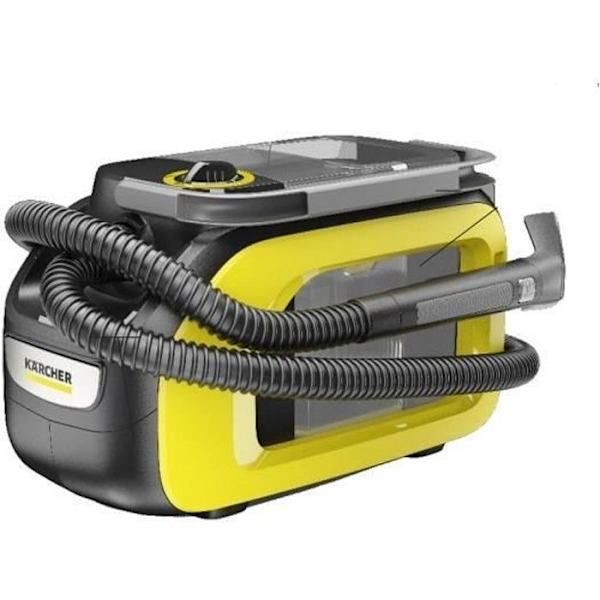 KARCHER SE 3-18 (med batteri) Sladdlös mattsoffdammsugare - Extractor Injector gult och svart