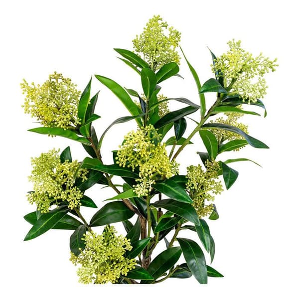 Kunstig skimmia træ 75 cm Grön
