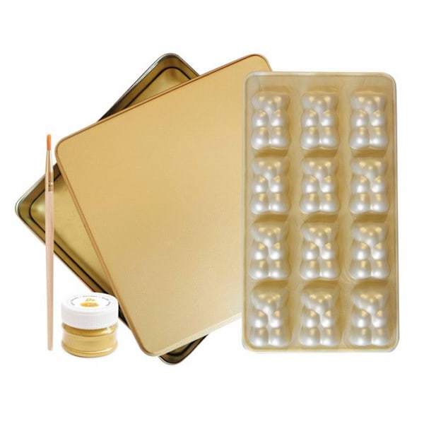 Limited edition Gold Bears box - Scrapcooking Guld