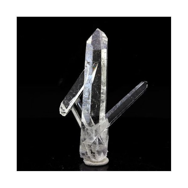 Sten og mineraler. Kvarts. 43,0 ct. La Gardette-minen, Bourg d'Oisans, Isère, Frankrig.
