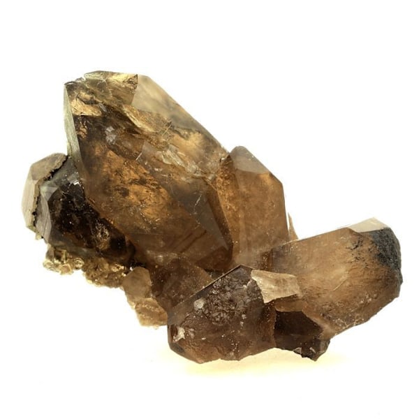 Rök-kvarts - ABIJOUX - Massif du Mont-Blanc - 524,0 ct - Vit - Äkthetsintyg