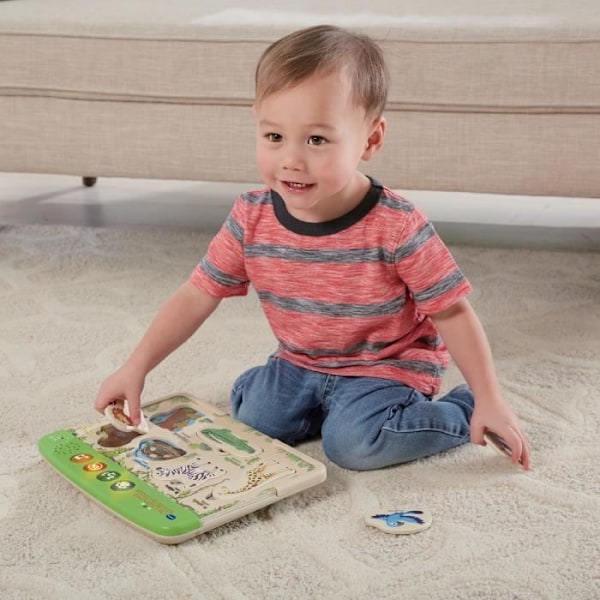 Interaktiivinen puinen lelu - VTECH - My First Animal Puzzle - FSC®