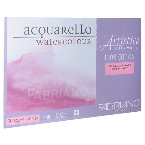 FABRIANO Block Artistico E W 300g GS 35,5*51 Vit