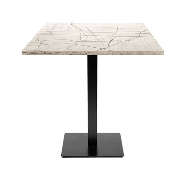 Pöytä 70 x 70 cm - Milano maia -marmorimalli Beige