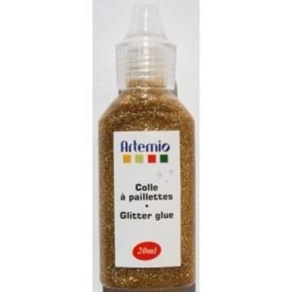 Glitterliima - Ei eritelty - 20 ml - Väri Kulta - Ihanteellinen askarteluun - Kiiltävä Guld