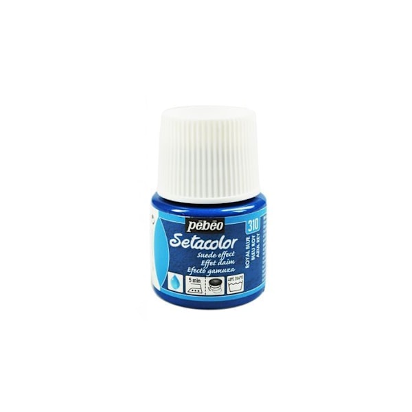Kangasmaali - PéBéo - Sétacolor - Mokkaefekti - Kuninkaallinen - 45 ml kungsblå