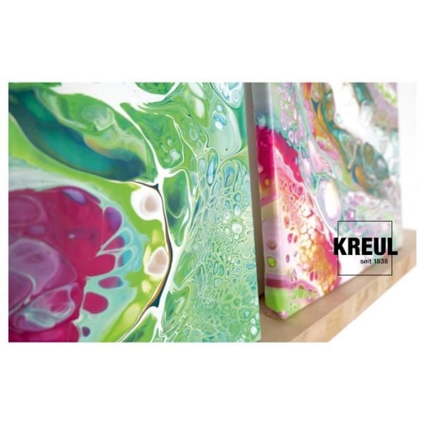 KREUL Solo Goya Silikoneolie til Pouring Transparent Glas - Voksen Transparent