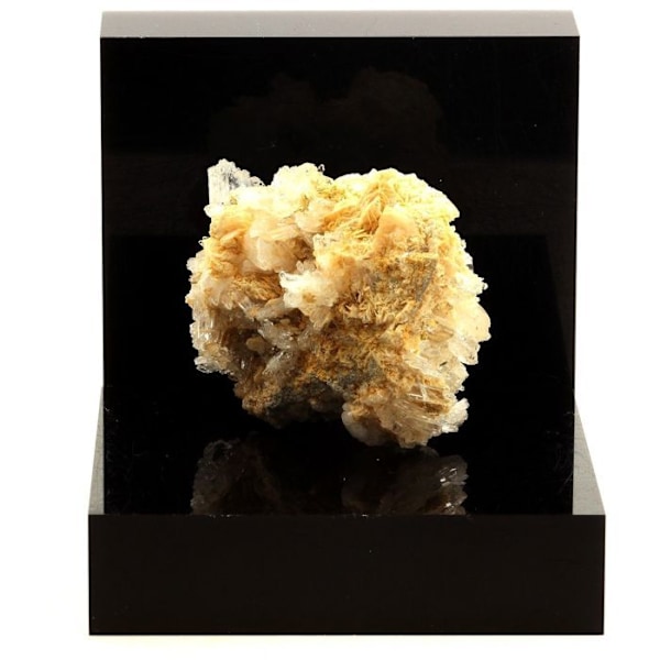 Ame Quartz (faden quartz) + Calcite 444,5 karat