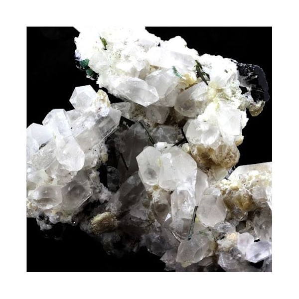 Stenar och mineraler. Turmalin, Albite, Kvarts, Glimmer. 4790,0 ct. Pakistan. Vit