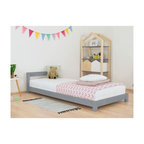 Unelmallinen sänky lapselle 120 x 180 harmaa Grå