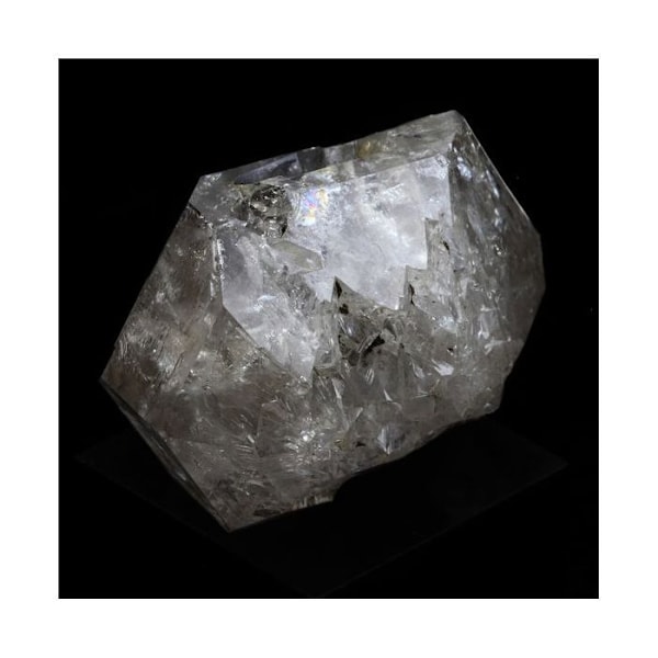 Sten og mineraler. Kvarts vindue. 250,0 ct. Allos, Alpes-de-Haute-Provence, Frankrig..