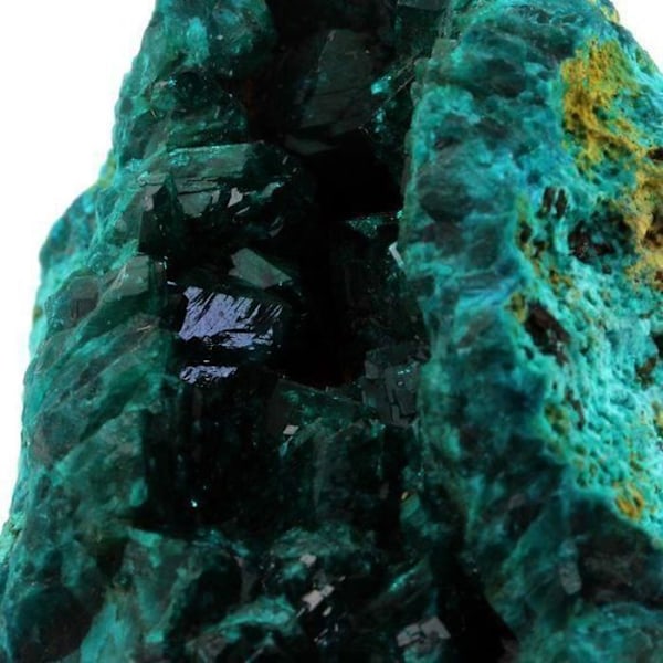 Sten og mineraler - ABIJOUX - Dioptase - Krystal - Naturmaterialer - Grøn