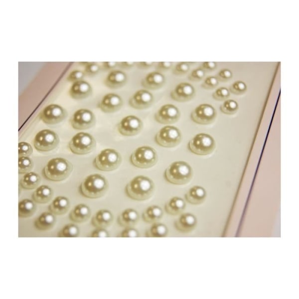 Rhinestone Stickers - GLOBAL GIFT - Vit - Självhäftande - Lätt att använda - Exklusiv design