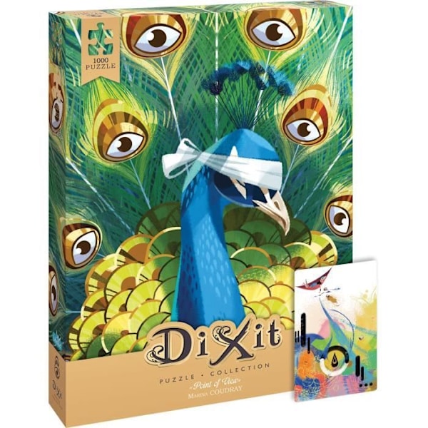 Dixit 1000p POV-pussel - Asmodee - Tecknade serier och serier - Vuxen - Flerfärgad Flerfärgad