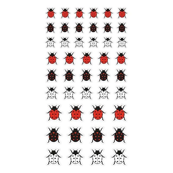 54 tarrassaippua Coccinelles Röd