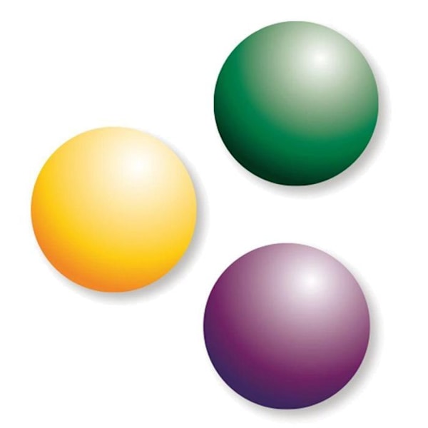 3 lasimaalausefekti vesiohenteista maalia - 25 ml - kelta-violetti-vihreä Flerfärgad