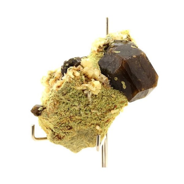 Kivet ja mineraalit. Grossulaarinen granaatti. 1601,0 ct. Bendougou, Kayes, Mali. Röd