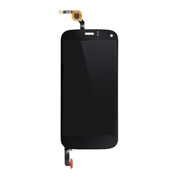 Svart pekskärm + LCD-skärm sammansatt för Wiko Darkfull Svart