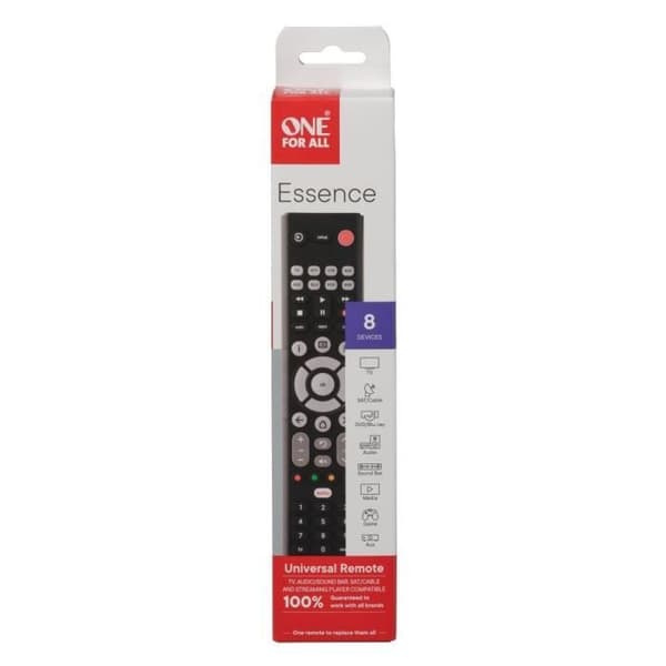 Yleisohjain ONE FOR ALL - URC1282 – Essence Basic 8in1