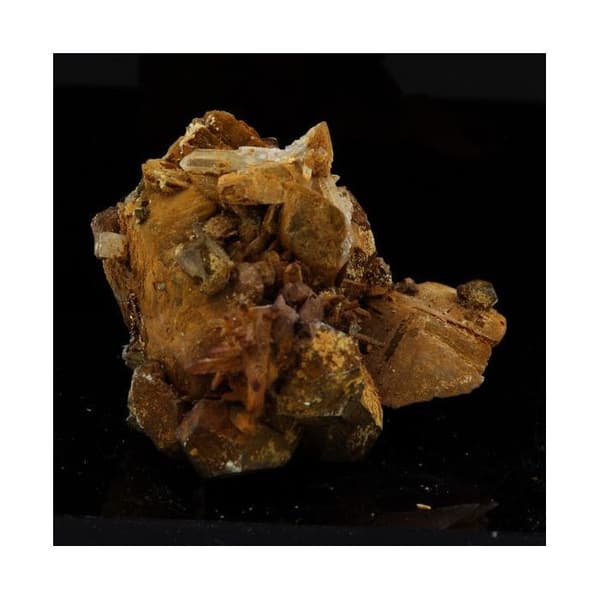 Siderit, Pyrit, Quartz 162,3 karat Flerfärgad