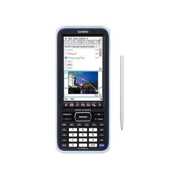 CASIO Grafisk lommeregner FX CP 400+E (Eksamenstilstand) grå