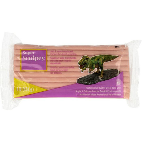 Super Sculpey Beige 450 g Beige