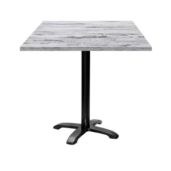 Tabel 70 x 70 cm - model Bazila egetræ Island Vit