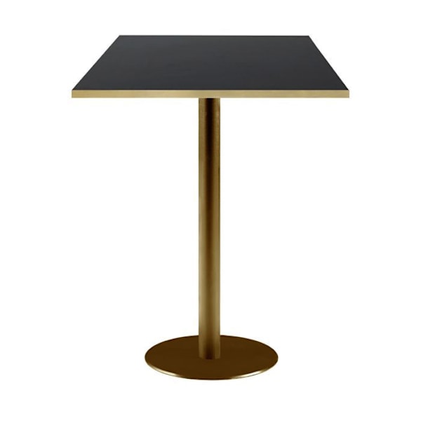 Højt bord 60 x 60 cm Rom sort bistro Svart
