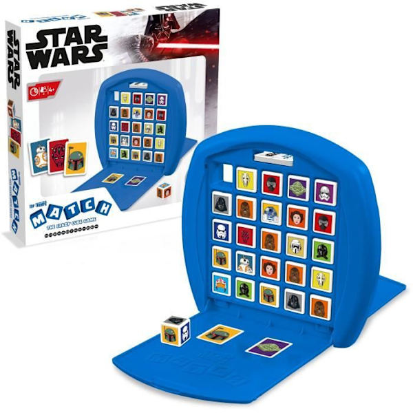 MATCH STAR WARS - Brädspel - VINNANDE MOVES Blå