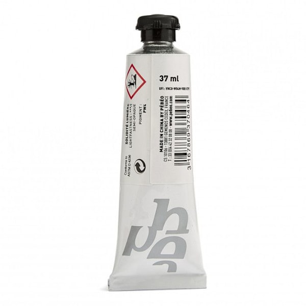 Fine XL studio oljefärg - Zinkvit (imitation) - 37 ml Zinkvit