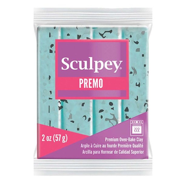Sculpey polymeerisavi 57 g - Turquoise Granite Turkos