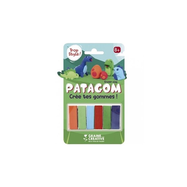 Patagom Creative Seed Set - Dinosaurs - 6 leipää Flerfärgad