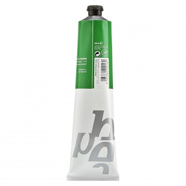 Tube 200ml Fine Oil Paint Studio XL Cadmium Grøn imitation Cadmiumimitation i grön