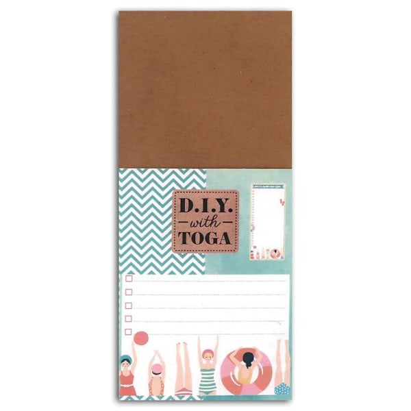 Blocknot - Draeger Paris - Badande - 8 x 18,5 cm - 80 g/m² - Kvinna Blå