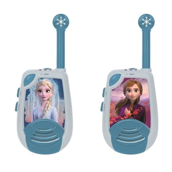 Frysta digitala walkie-talkies - LEXIBOOK - Räckvidd 2 km - Morsekodfunktion Blå