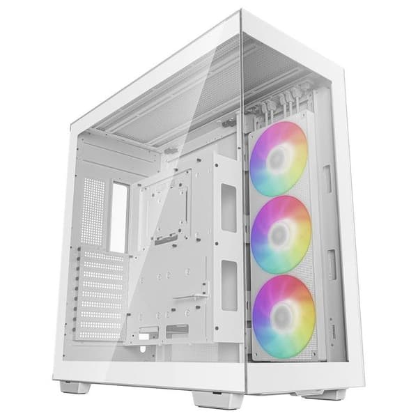 PC-kabinet - DEEPCOOL - CH780 - Uden strømforsyning - Stor tårn - E-ATX format - Hvid