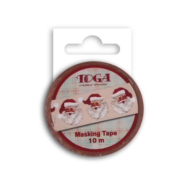 TOGA Roll of Masking Tape Kære Julemand - 10m