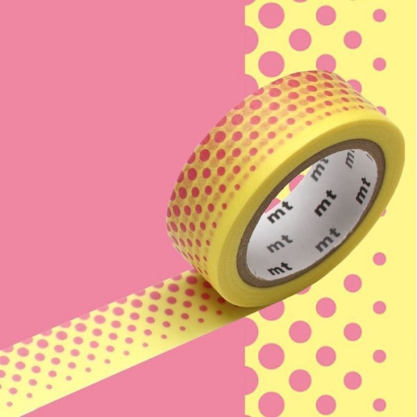 Masking Tape MT vaaleanpunainen pilvi täplillä rosa